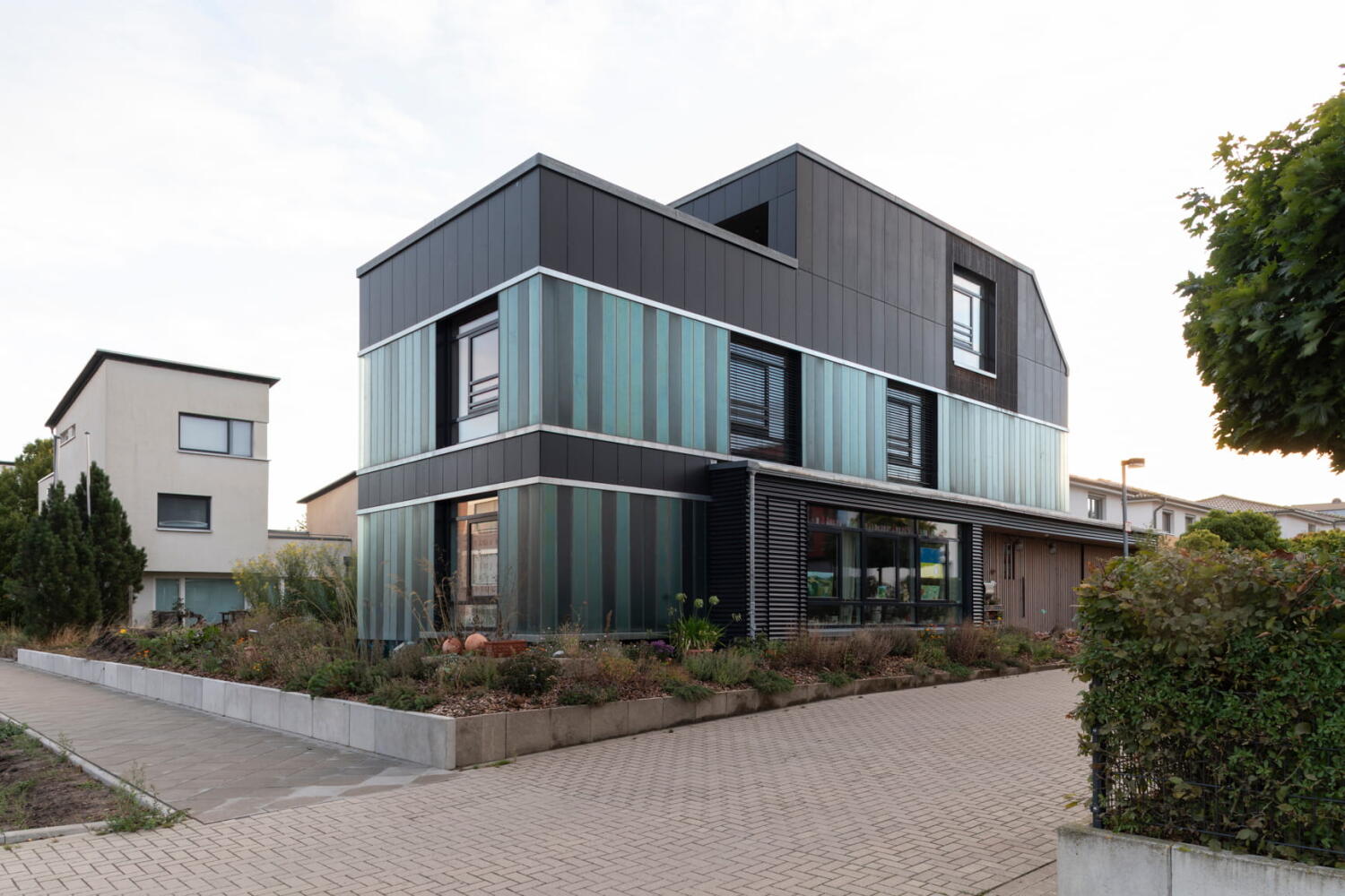 The Recycling House relies on recyclable building products from Cityförster architecture + urbanism in Hanover.